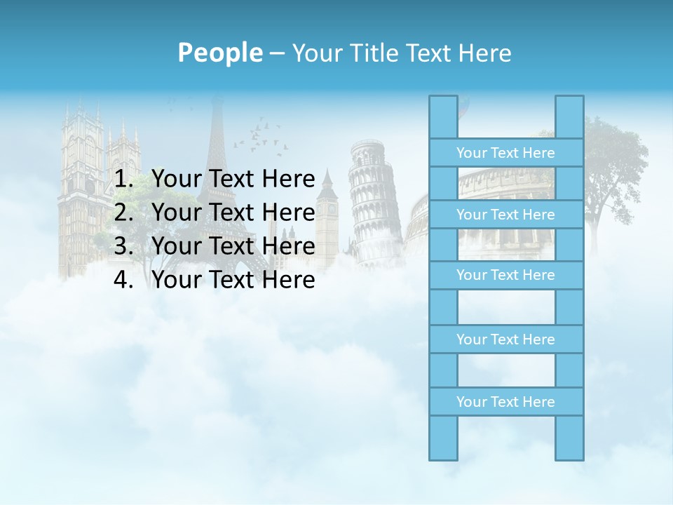 Capital Pisa Travel PowerPoint Template