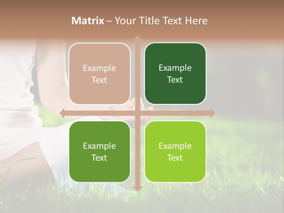 Person Summer Concentration PowerPoint Template