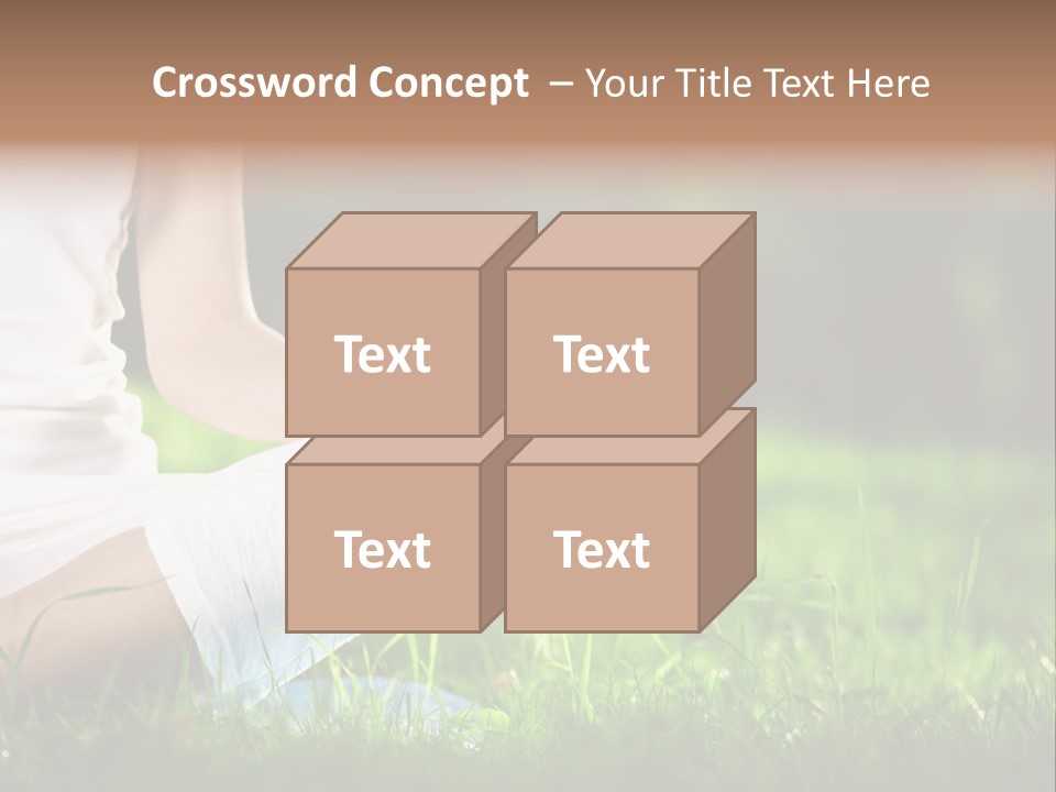 Person Summer Concentration PowerPoint Template