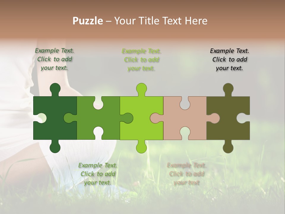 Person Summer Concentration PowerPoint Template