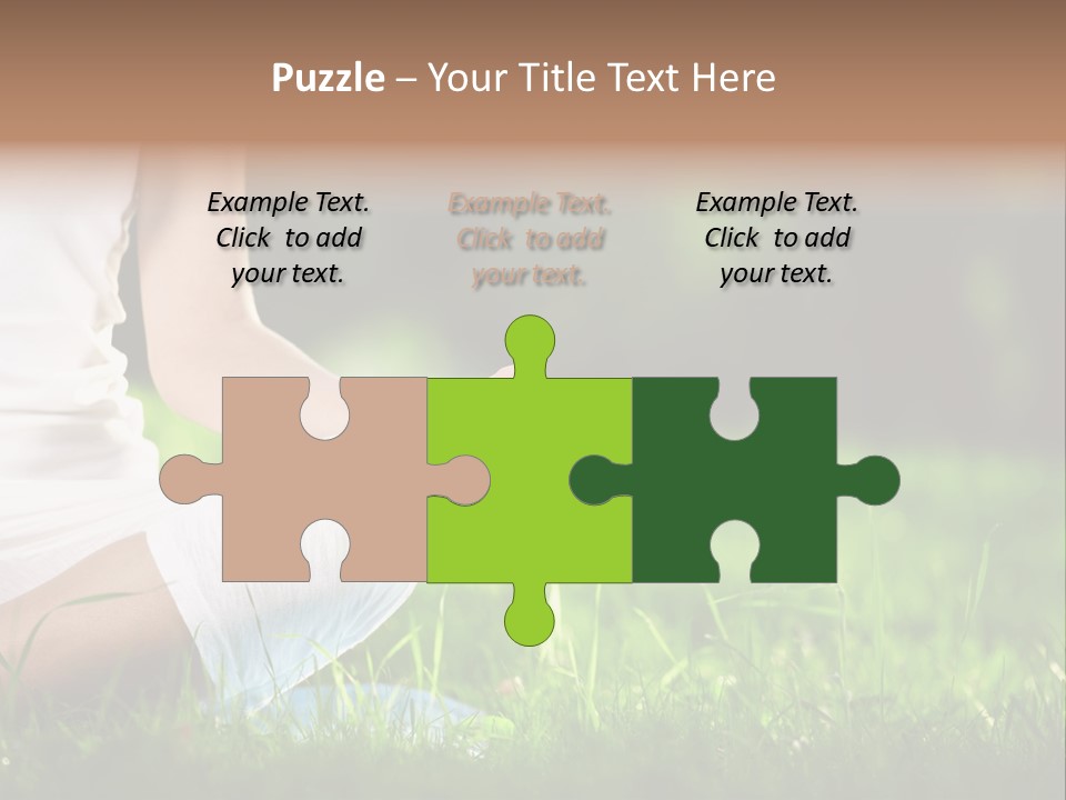 Person Summer Concentration PowerPoint Template