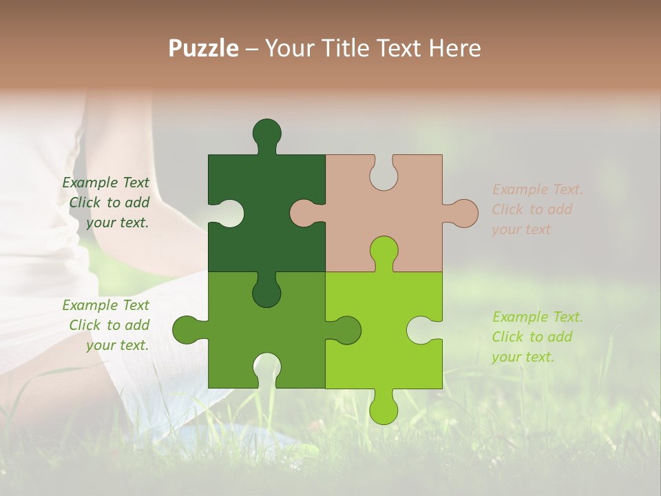 Person Summer Concentration PowerPoint Template