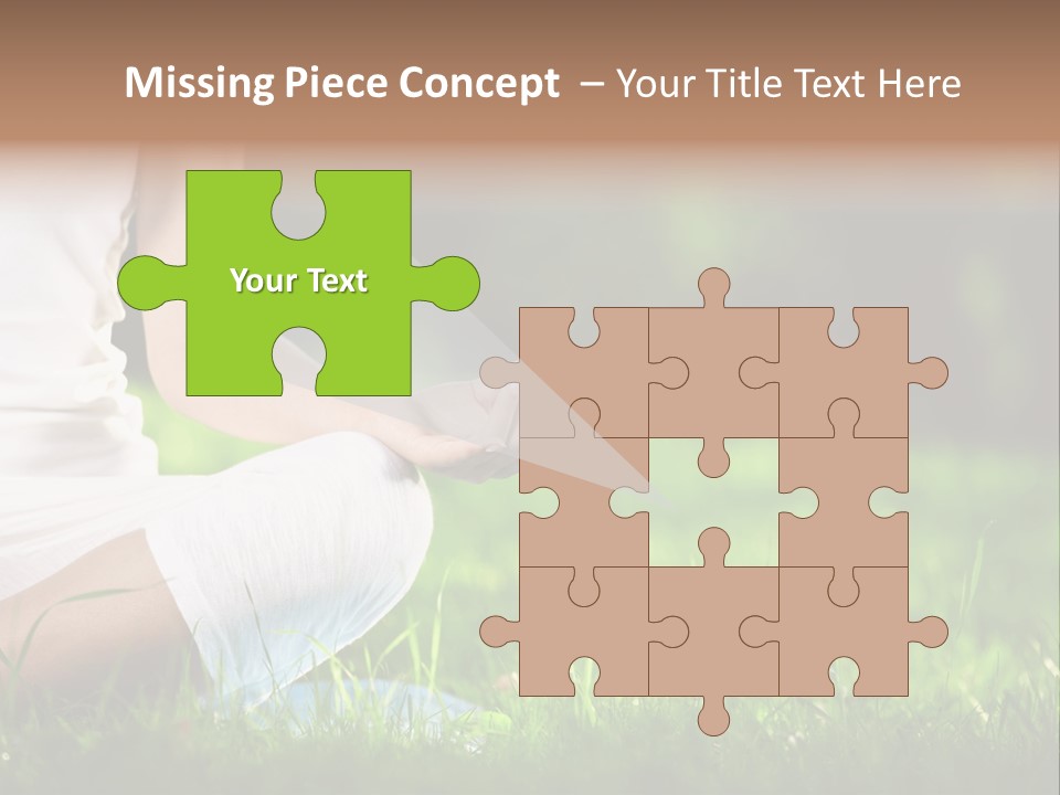Person Summer Concentration PowerPoint Template