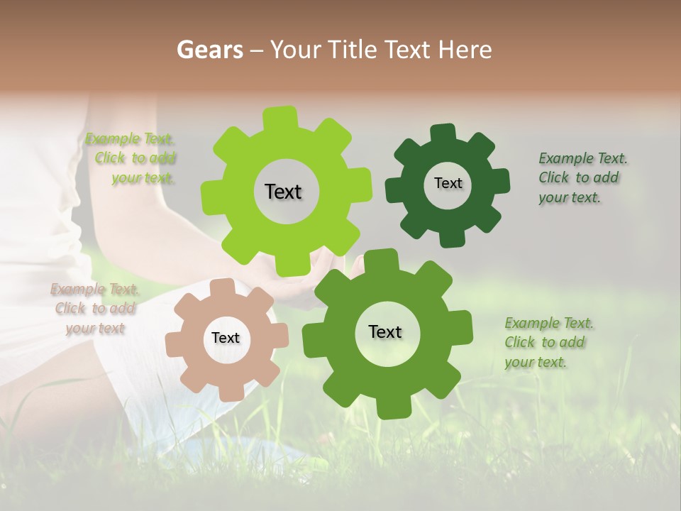 Person Summer Concentration PowerPoint Template