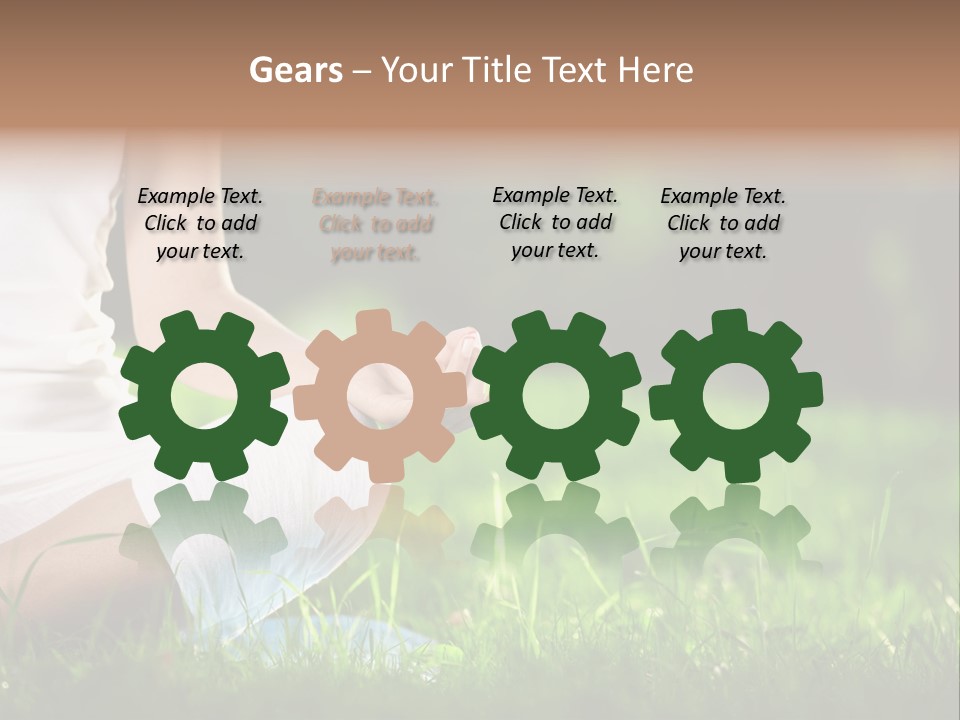 Person Summer Concentration PowerPoint Template