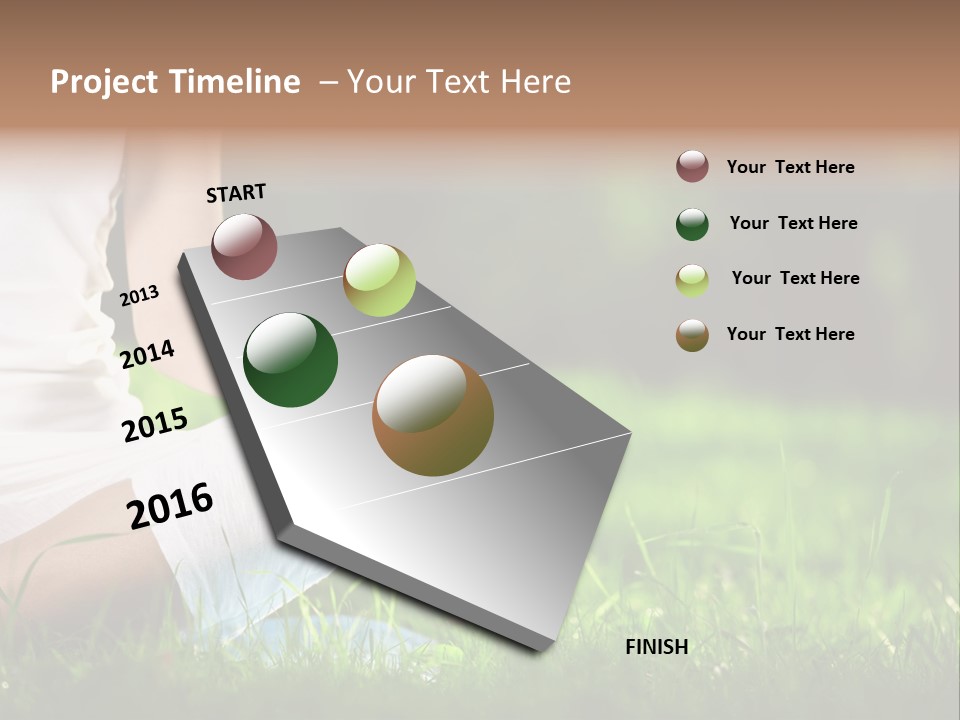 Person Summer Concentration PowerPoint Template