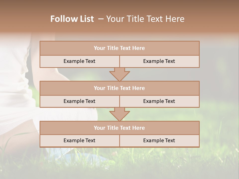 Person Summer Concentration PowerPoint Template