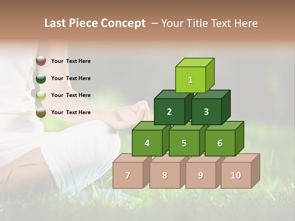 Person Summer Concentration PowerPoint Template
