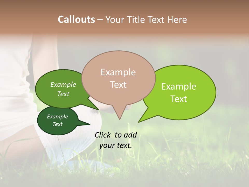 Person Summer Concentration PowerPoint Template