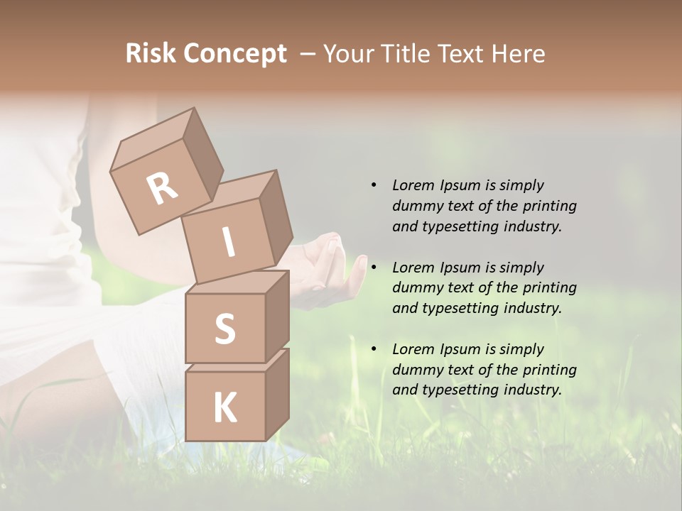 Person Summer Concentration PowerPoint Template