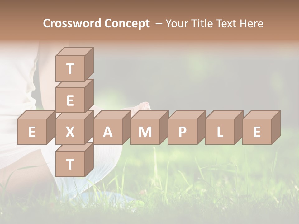 Person Summer Concentration PowerPoint Template