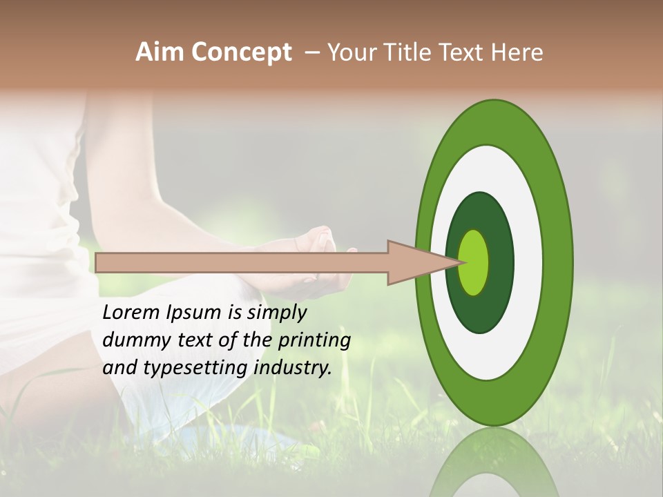 Person Summer Concentration PowerPoint Template