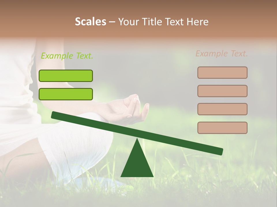 Person Summer Concentration PowerPoint Template