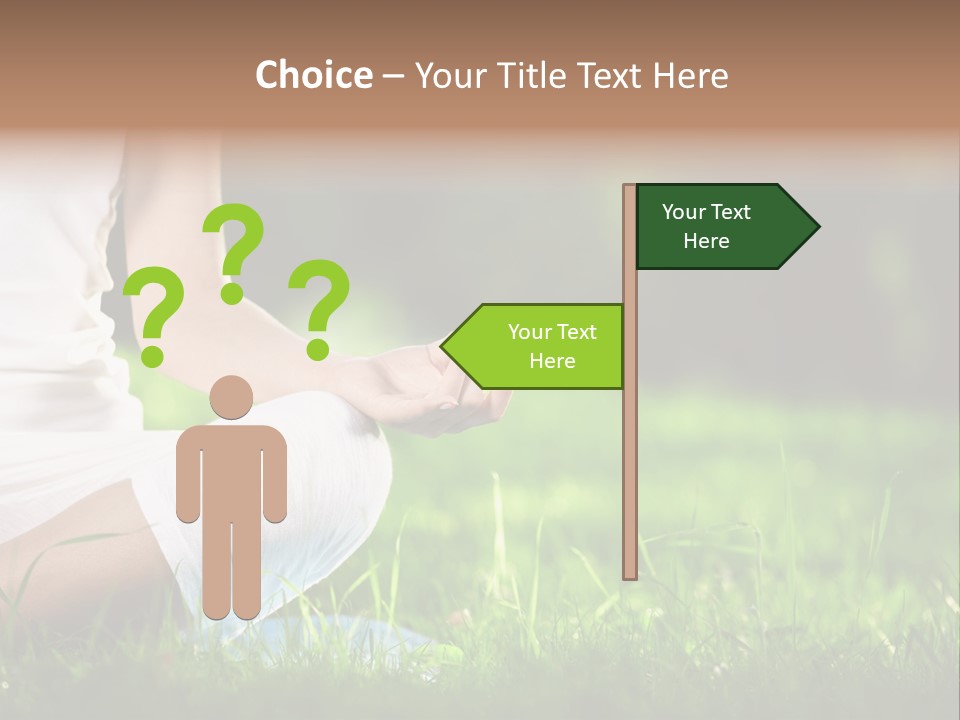 Person Summer Concentration PowerPoint Template