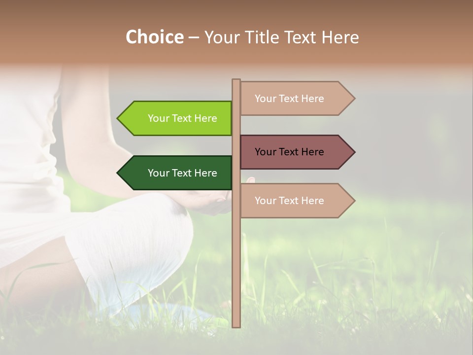 Person Summer Concentration PowerPoint Template