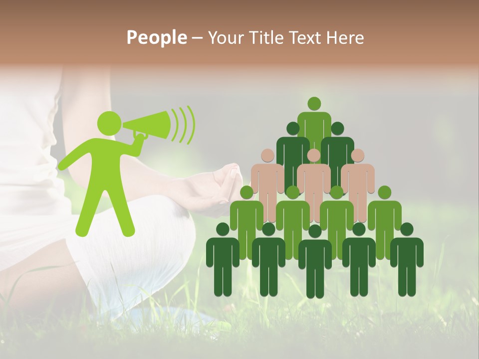 Person Summer Concentration PowerPoint Template