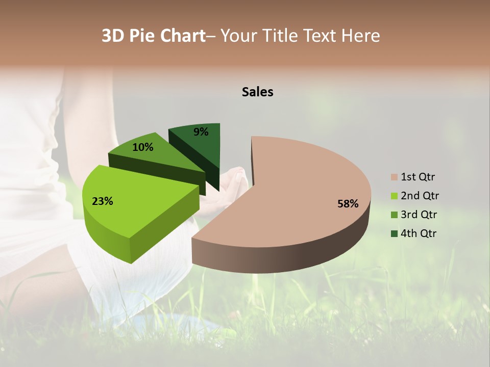 Person Summer Concentration PowerPoint Template