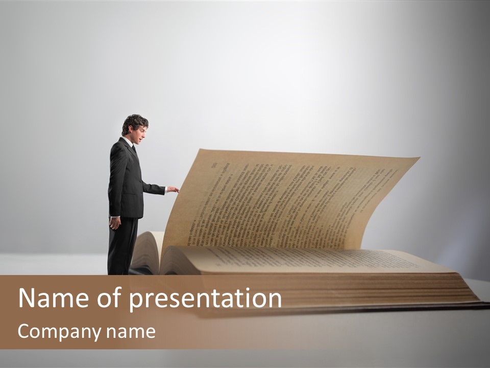 Career Young Job PowerPoint Template