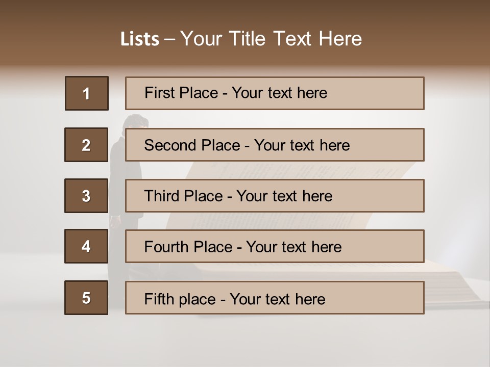 Career Young Job PowerPoint Template