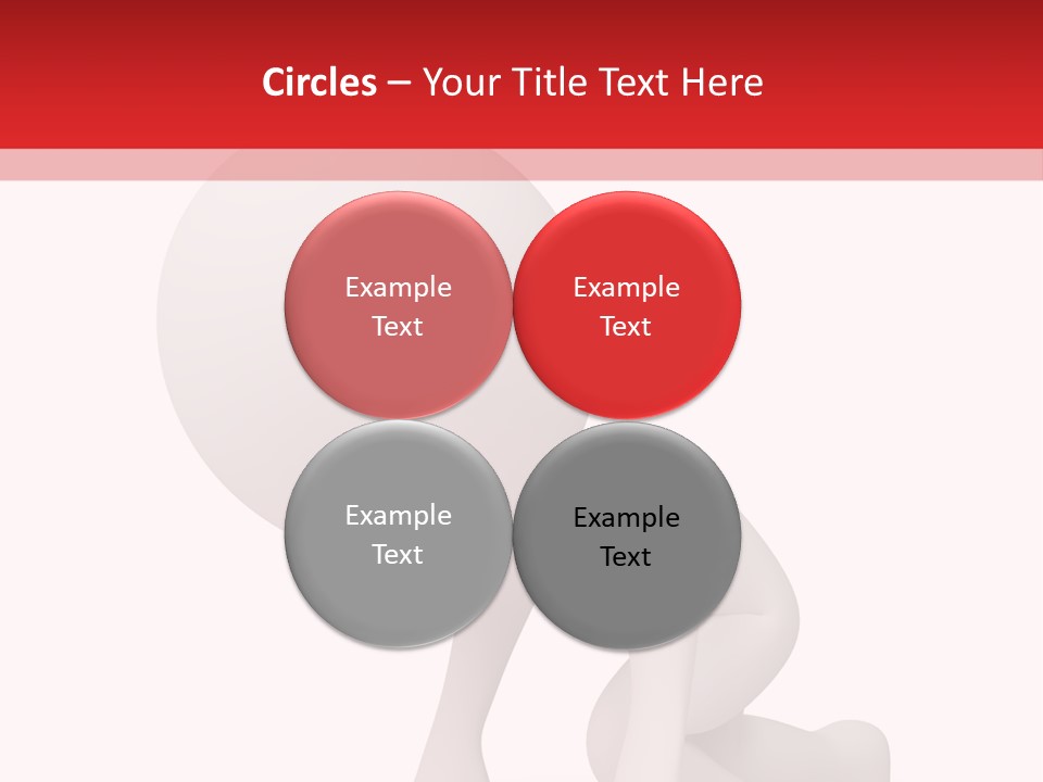 Leadership Isolated Finish PowerPoint Template