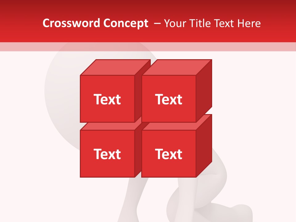 Leadership Isolated Finish PowerPoint Template