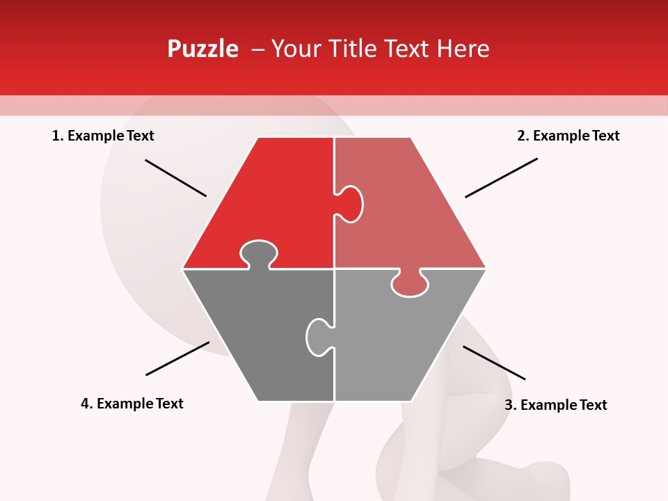 Leadership Isolated Finish PowerPoint Template