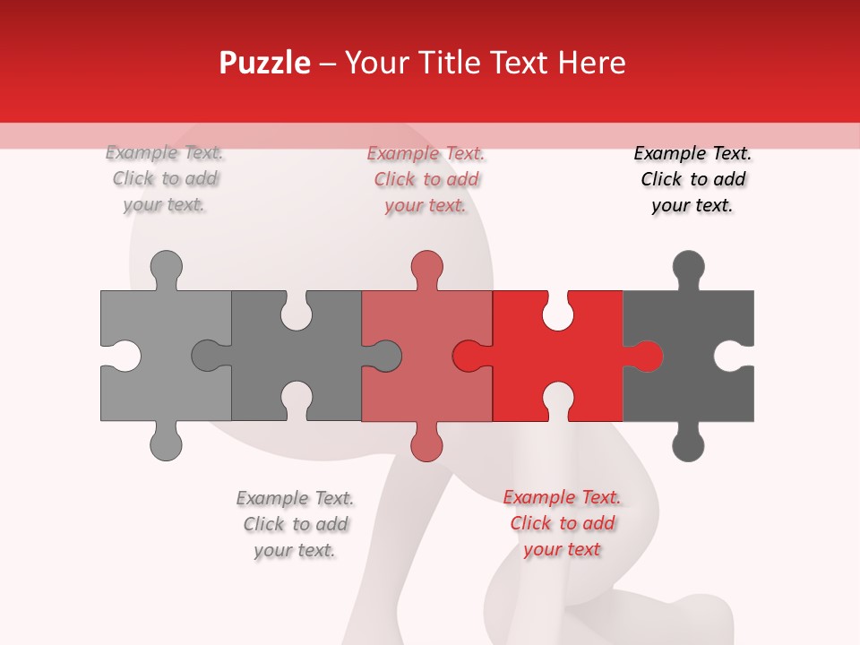 Leadership Isolated Finish PowerPoint Template