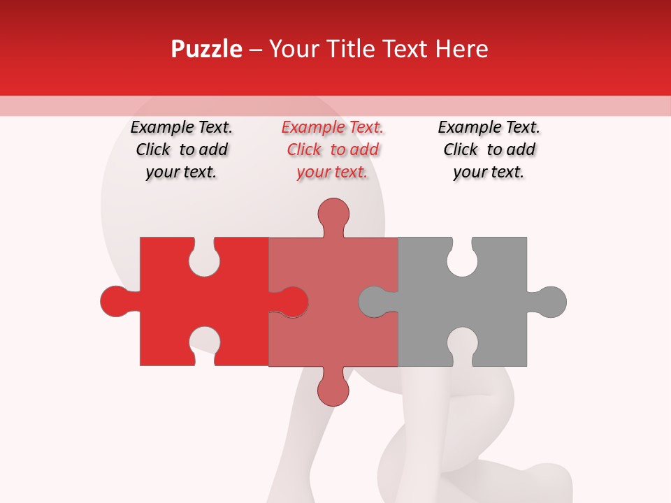 Leadership Isolated Finish PowerPoint Template