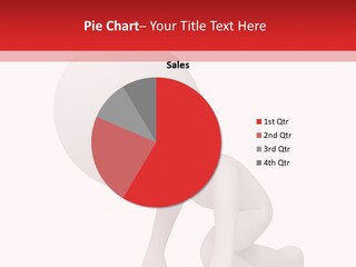 Leadership Isolated Finish PowerPoint Template