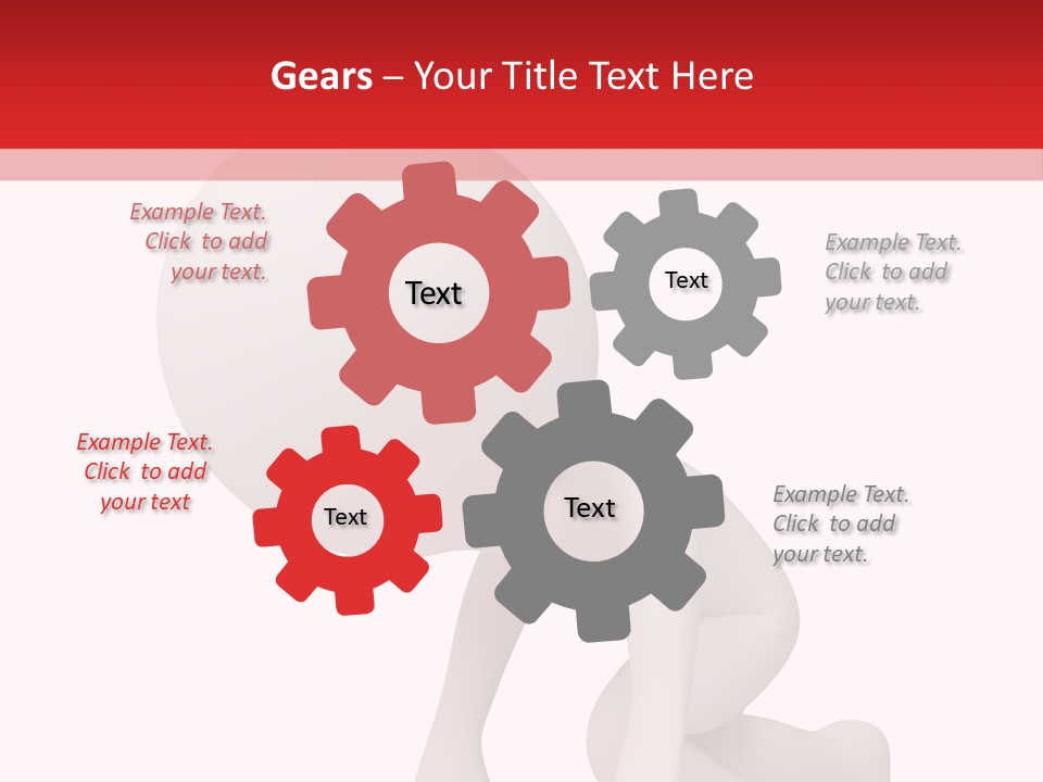 Leadership Isolated Finish PowerPoint Template