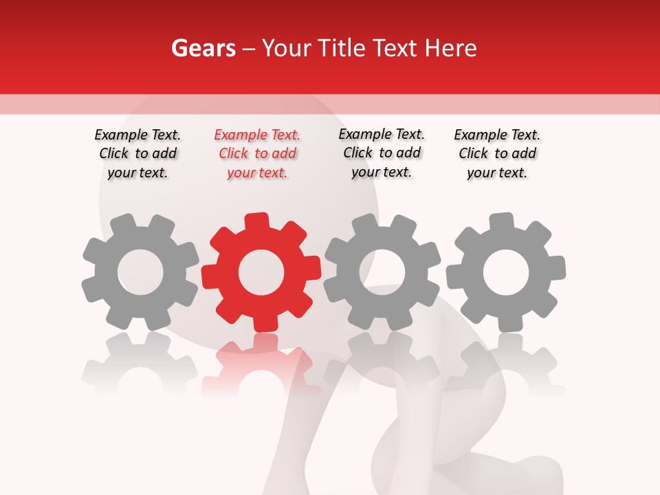 Leadership Isolated Finish PowerPoint Template