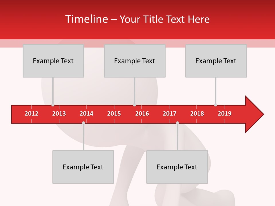 Leadership Isolated Finish PowerPoint Template