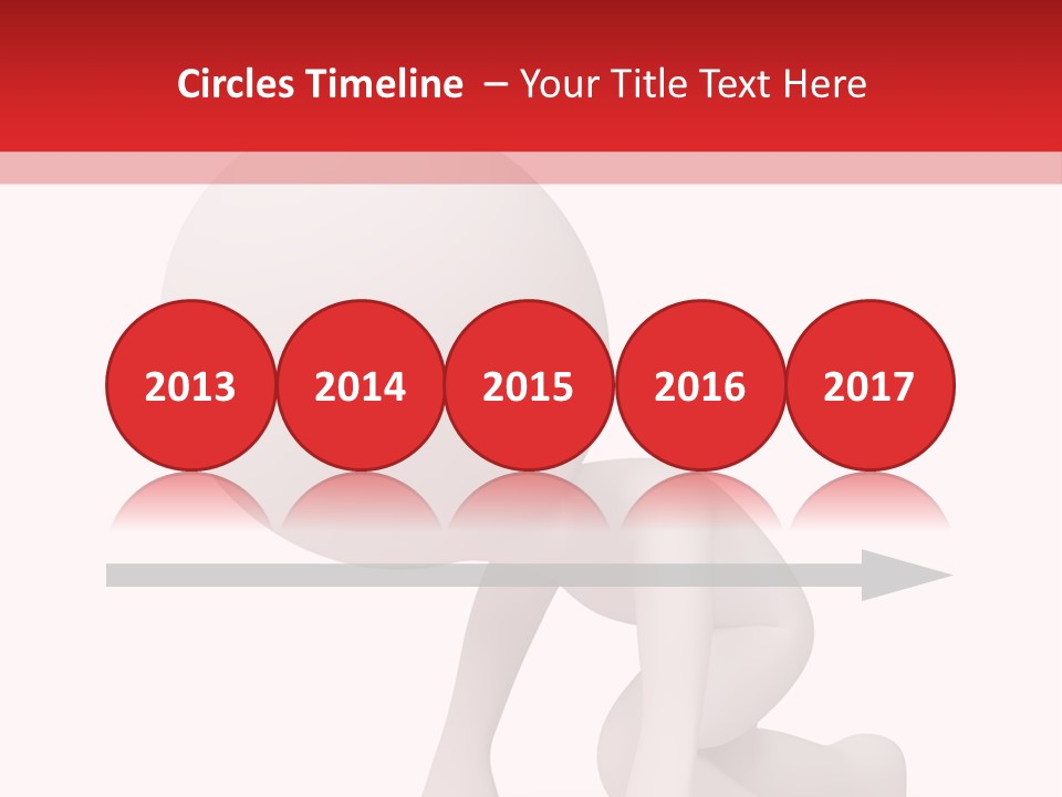 Leadership Isolated Finish PowerPoint Template