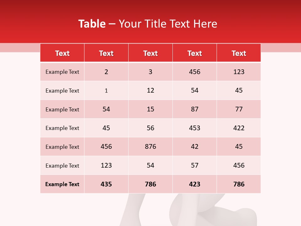Leadership Isolated Finish PowerPoint Template