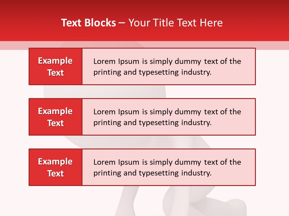 Leadership Isolated Finish PowerPoint Template