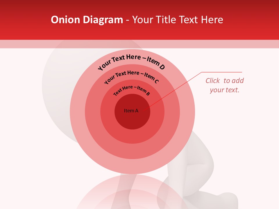 Leadership Isolated Finish PowerPoint Template
