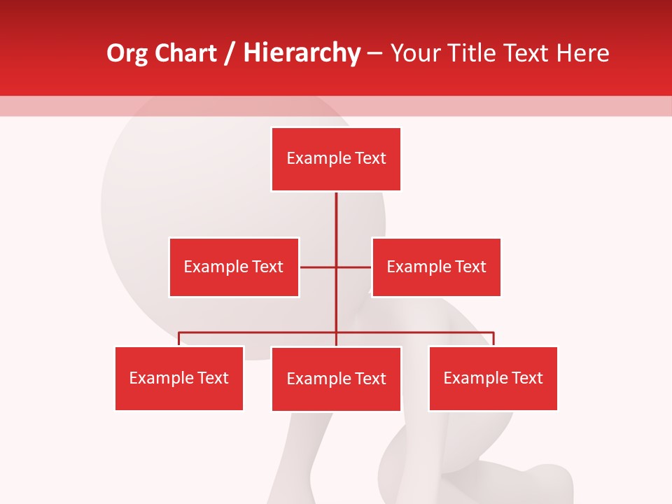 Leadership Isolated Finish PowerPoint Template