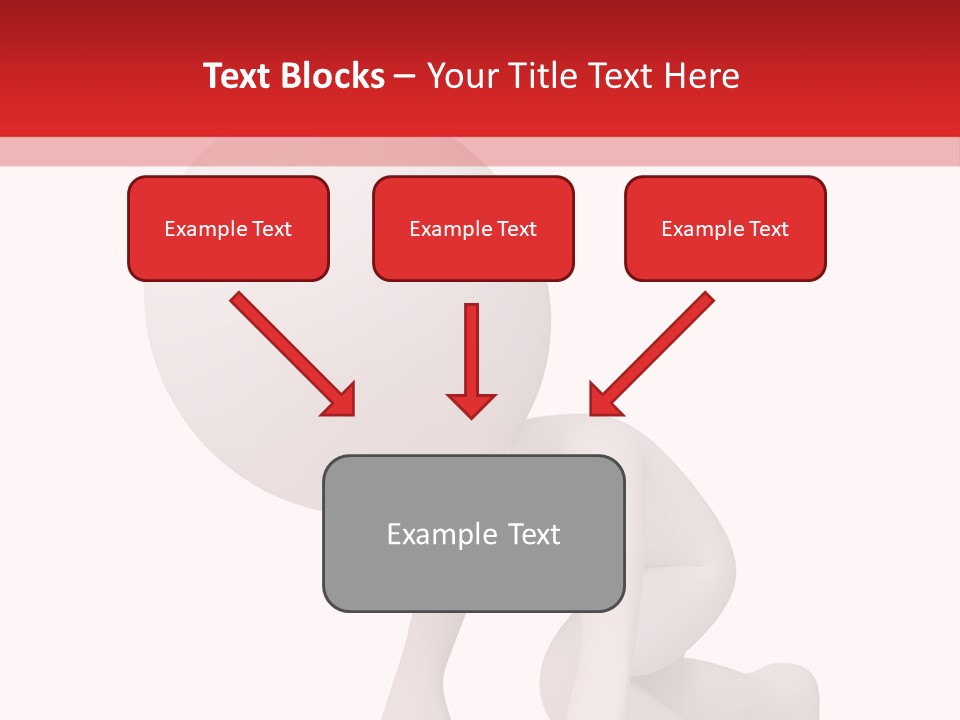 Leadership Isolated Finish PowerPoint Template