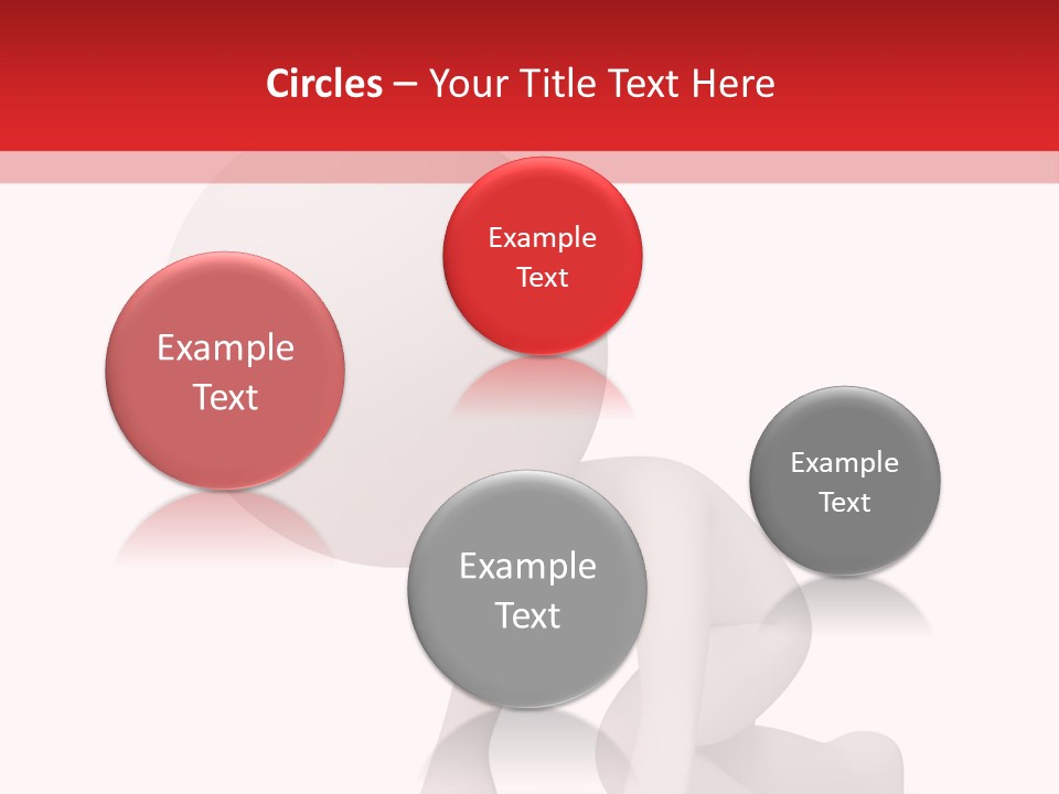 Leadership Isolated Finish PowerPoint Template