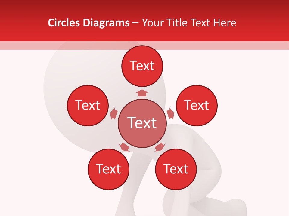 Leadership Isolated Finish PowerPoint Template