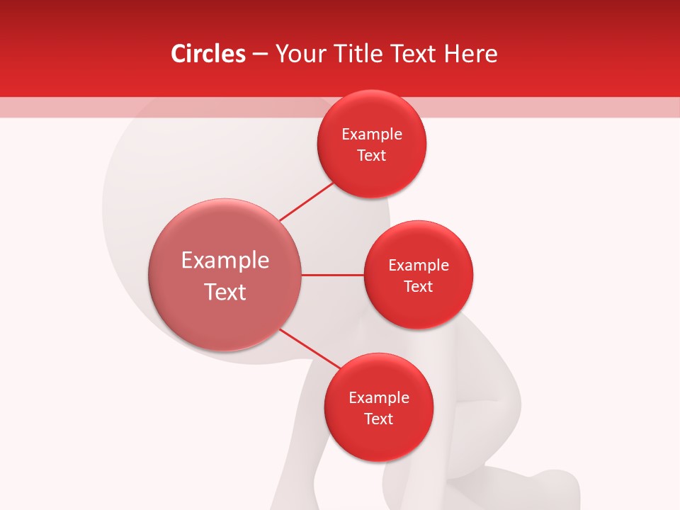 Leadership Isolated Finish PowerPoint Template