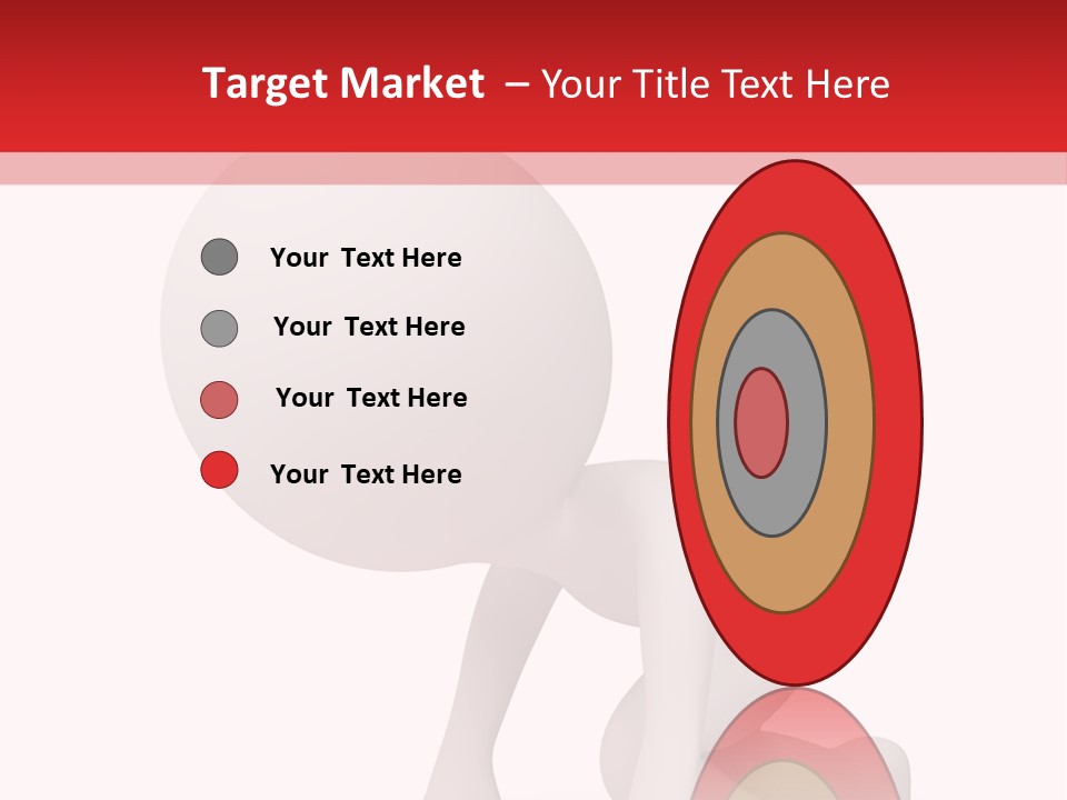 Leadership Isolated Finish PowerPoint Template