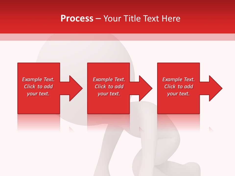 Leadership Isolated Finish PowerPoint Template