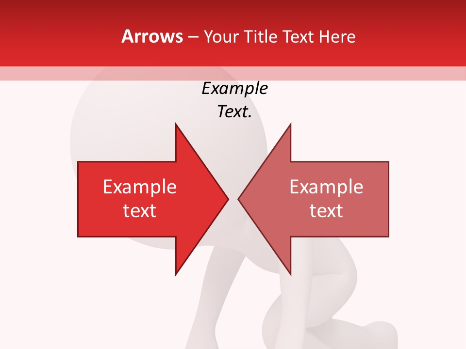 Leadership Isolated Finish PowerPoint Template