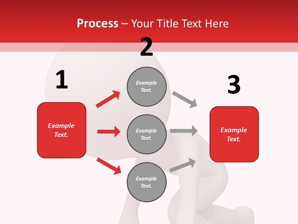 Leadership Isolated Finish PowerPoint Template