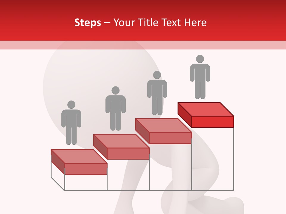 Leadership Isolated Finish PowerPoint Template