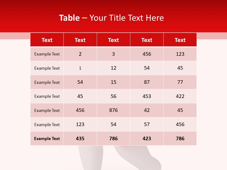 Isolated Little Singer PowerPoint Template