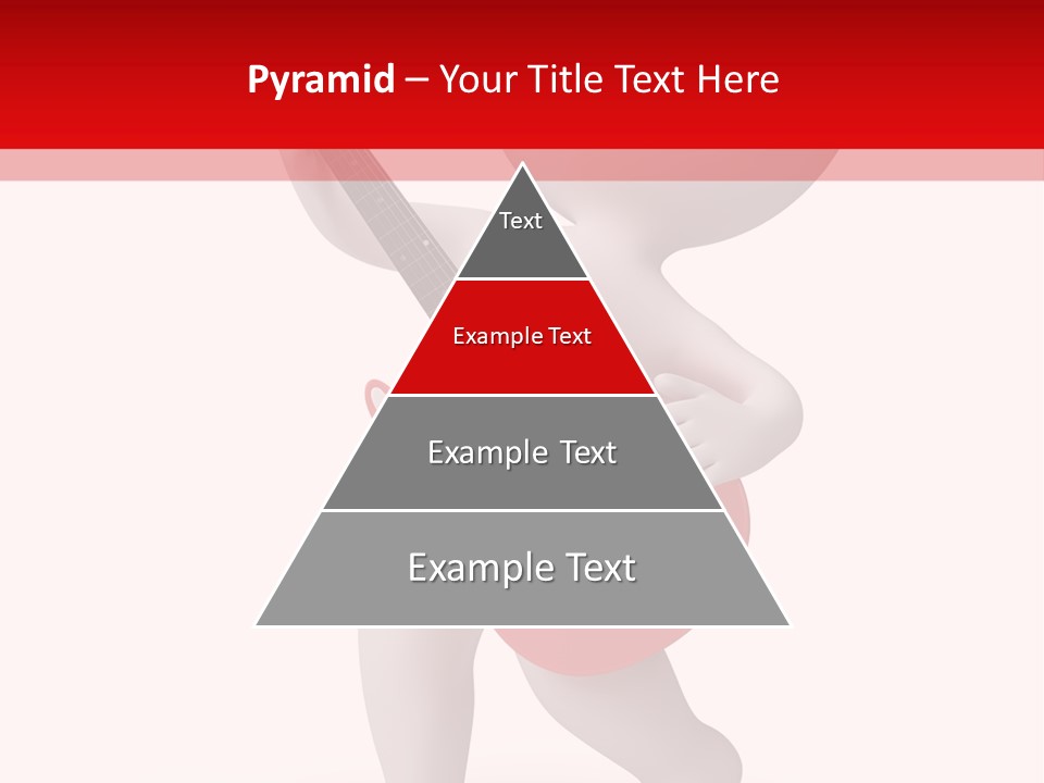 Isolated Little Singer PowerPoint Template