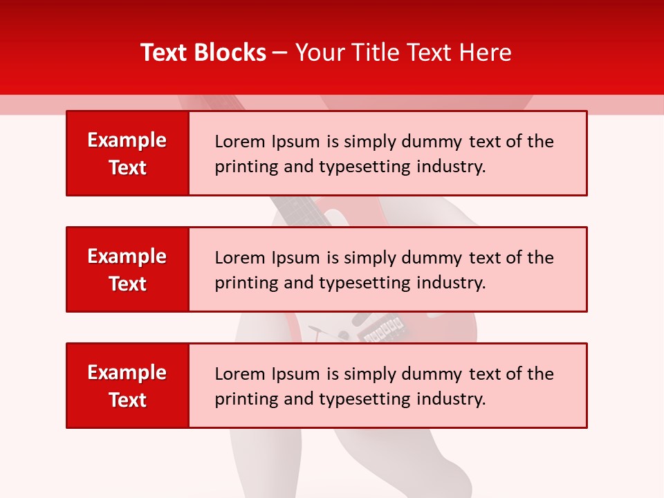 Isolated Little Singer PowerPoint Template