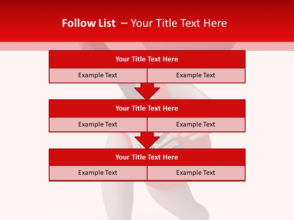 Isolated Little Singer PowerPoint Template